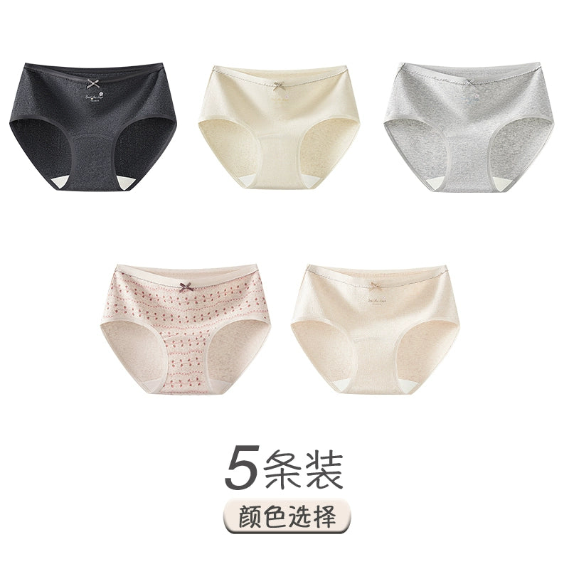 Urban Butterfly Cotton Antibacterial Cute Breathable Briefs