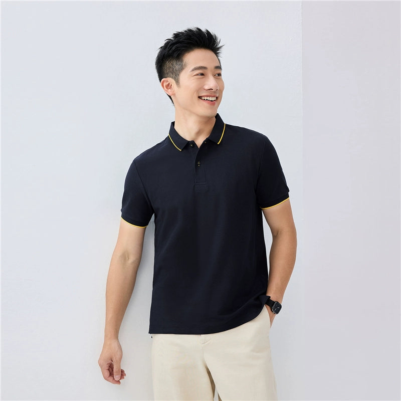 Giordano Casual Versatile Lapel Polo Shirt