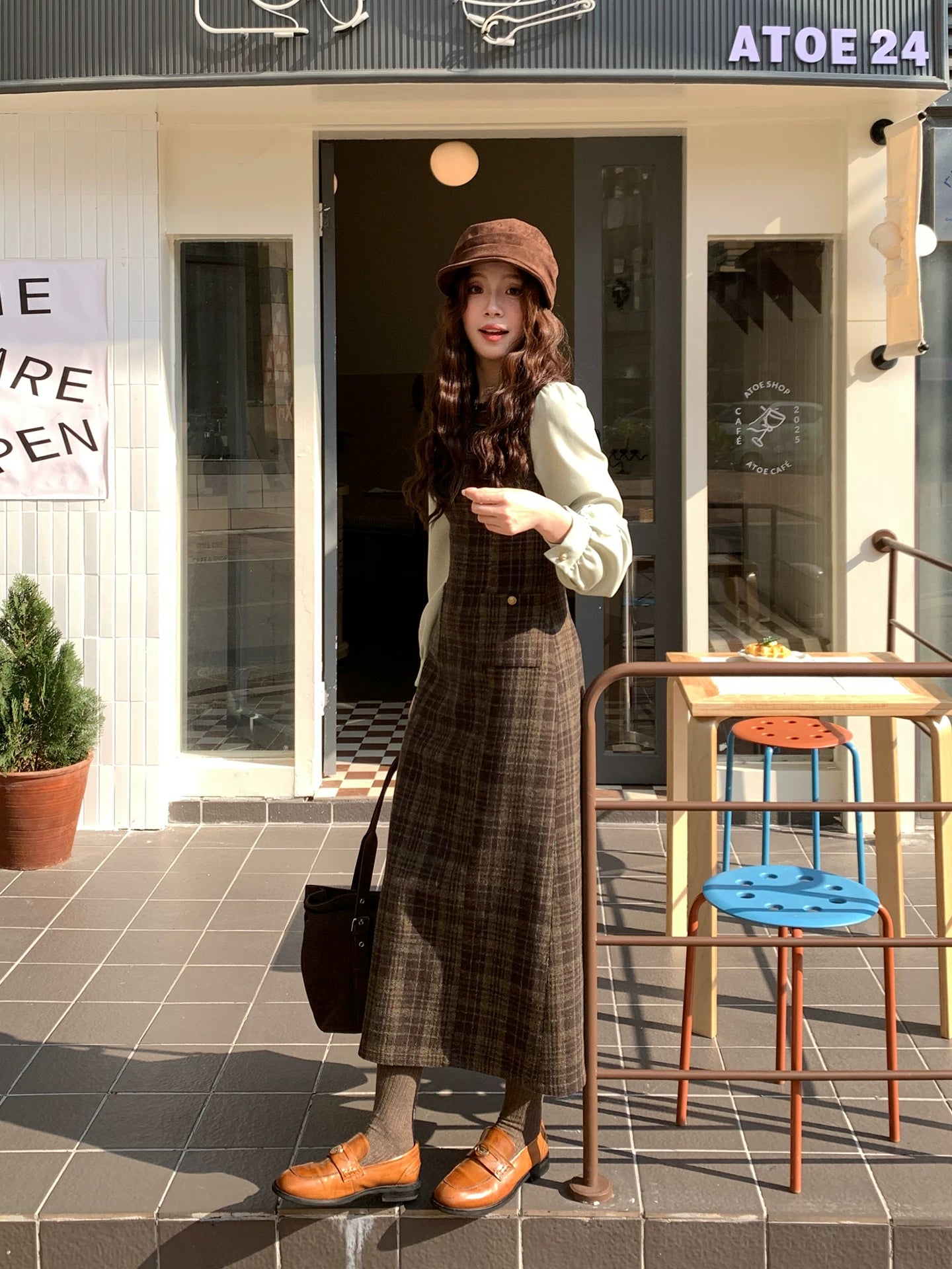 Even Fake Two Waist Dresses