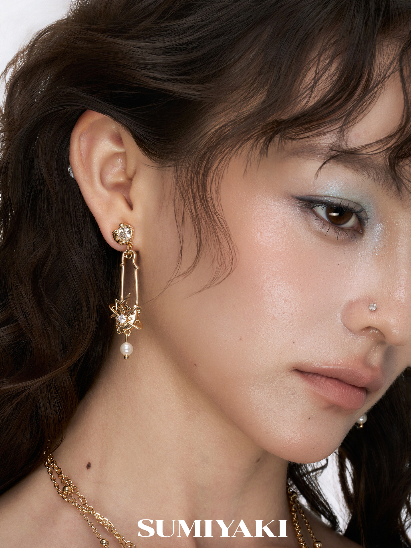 SUMIYAKI Light Luxury Paper Clip Earrings