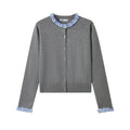 SPAO Korean Style Color Lace Collar Cardigan SPCKF23G73