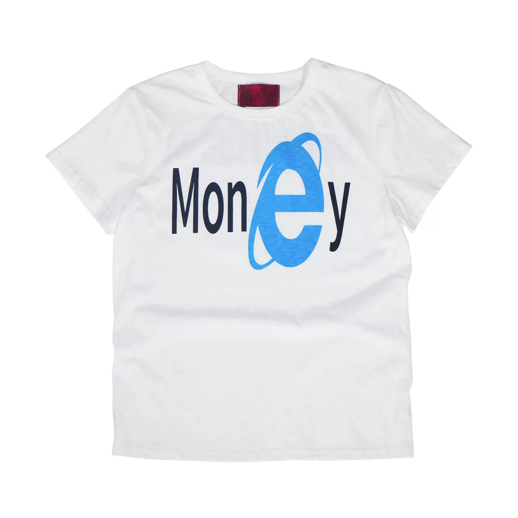 4AM Niche Front Shoulder Crew Neck Tee