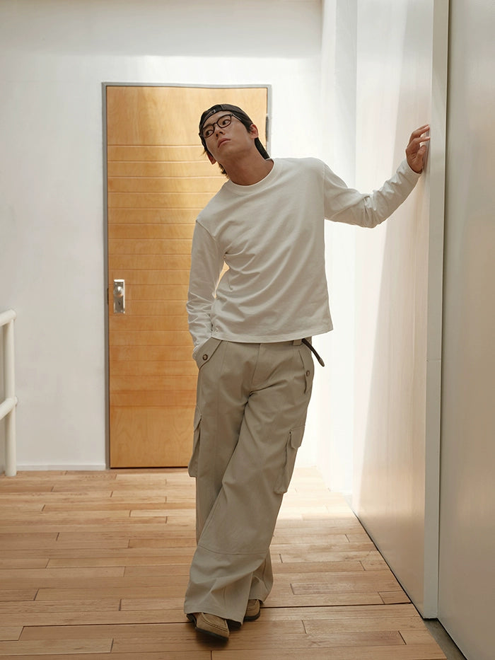 CARPEM Versatile Loose Casual Japanese Long Sleeve
