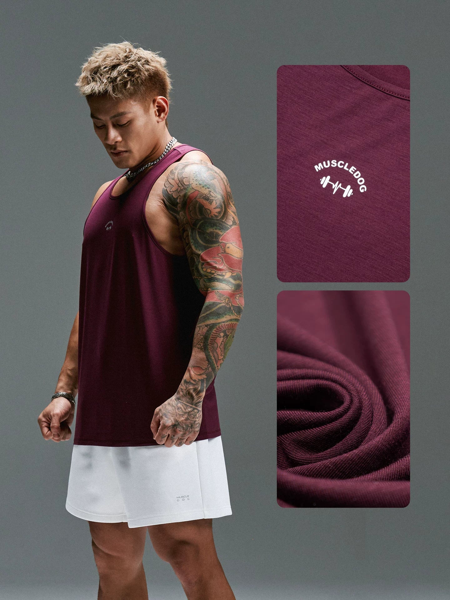 MuscleDog Quick Drying Sports Vest
