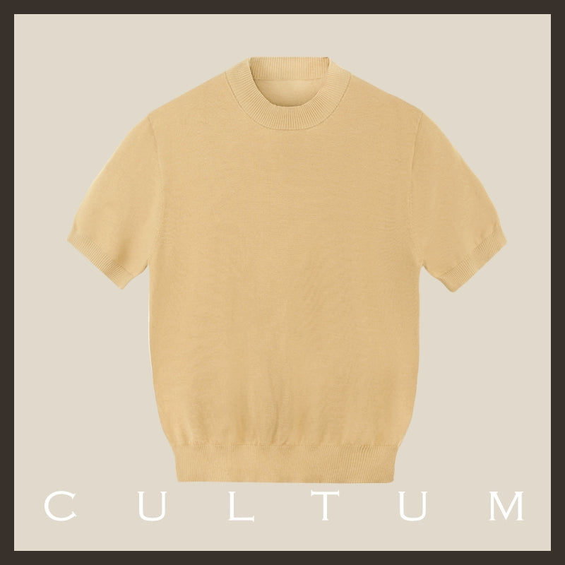 CULTUM Light Breathable Casual Knitwear Tee