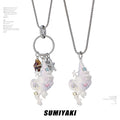 SUMIYAKI Conch Fishtail Keychain Necklace