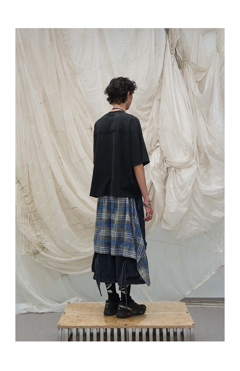 RELABEL Retro Slogan Print Casual Loose Tee