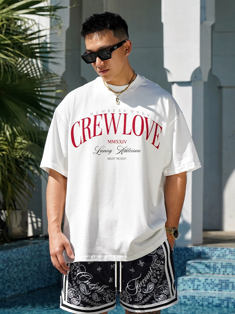 OOTC Retro College Loose Print Tee