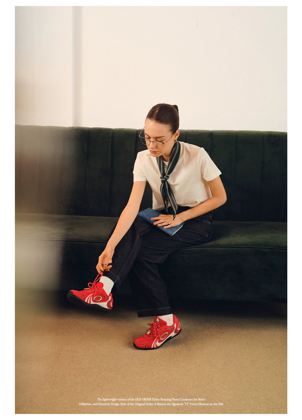 OLDORDER Hello Kitty Joint Flat-bottomed German Training Shoes