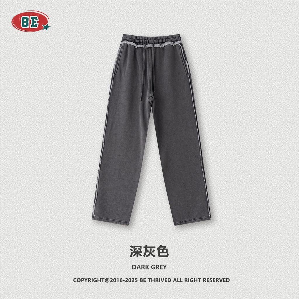 BE Retro Fleece Straight Trousers