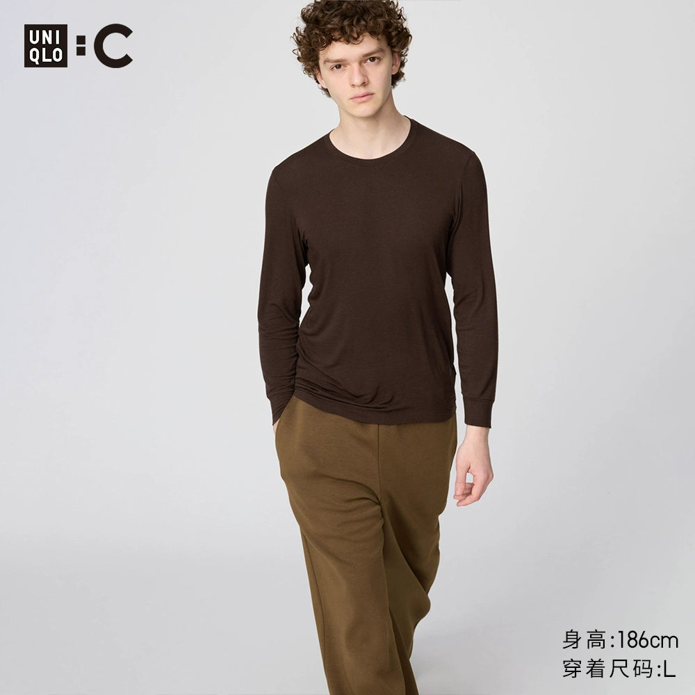 Uniqlo Casual Blend Round Neck Long Sleeve