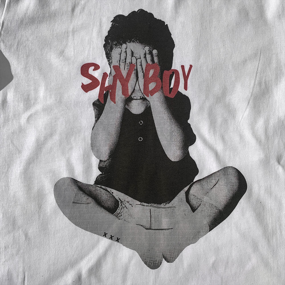 Wang Youbing Studio! SHY BOY 260g 100% Cotton Tee