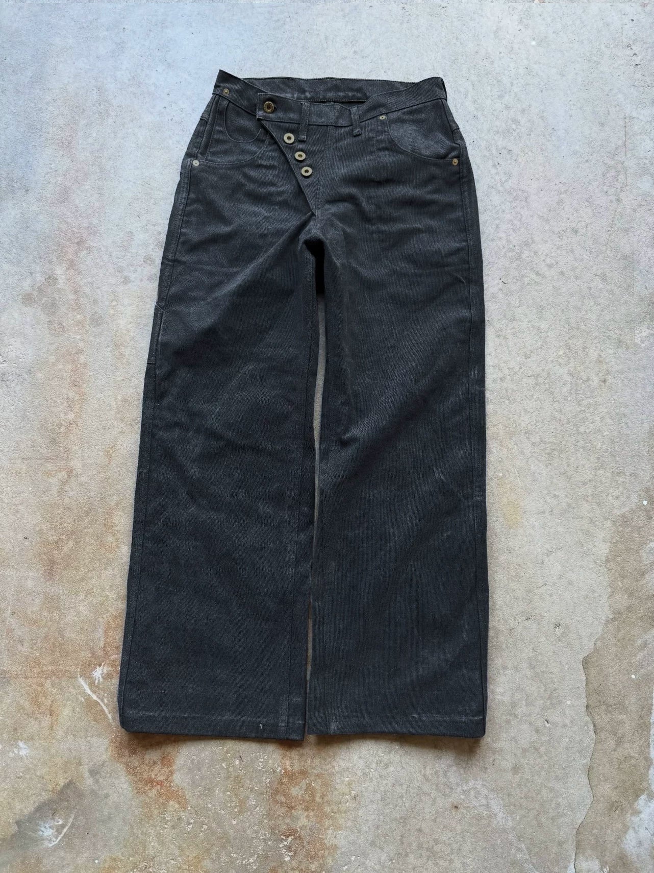 B72 Straight Loose Overalls