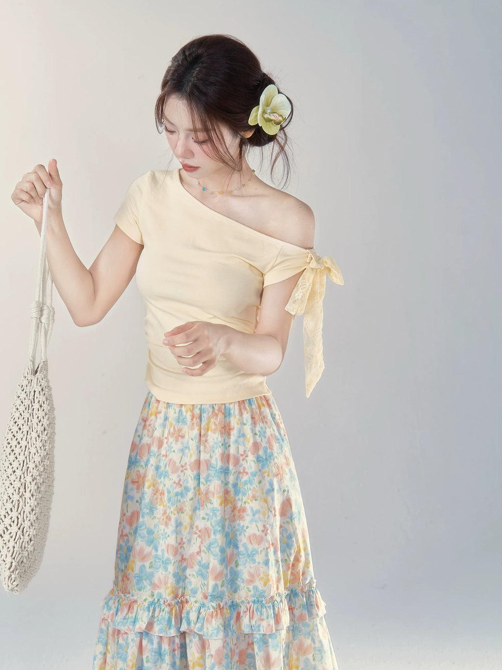 Wildberry Floral Patchwork Skirt