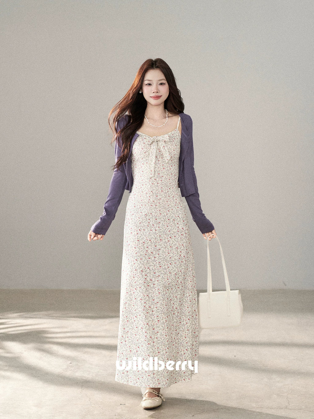 Wildberry Floral Suspender Dress