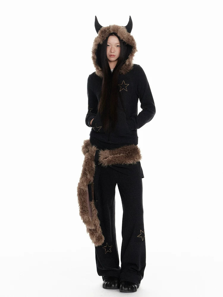 Jikoo Velvet Casual Versatile Suit