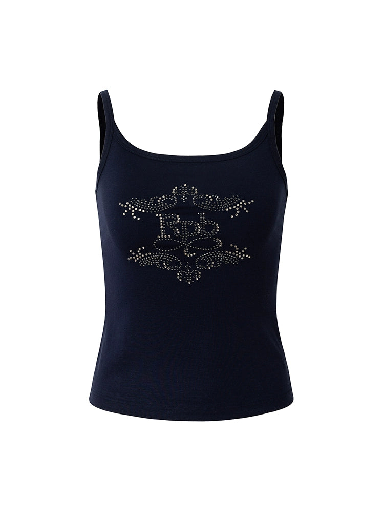 RPB BRAND Spice Girl Letter Hot Diamond Outside Sling