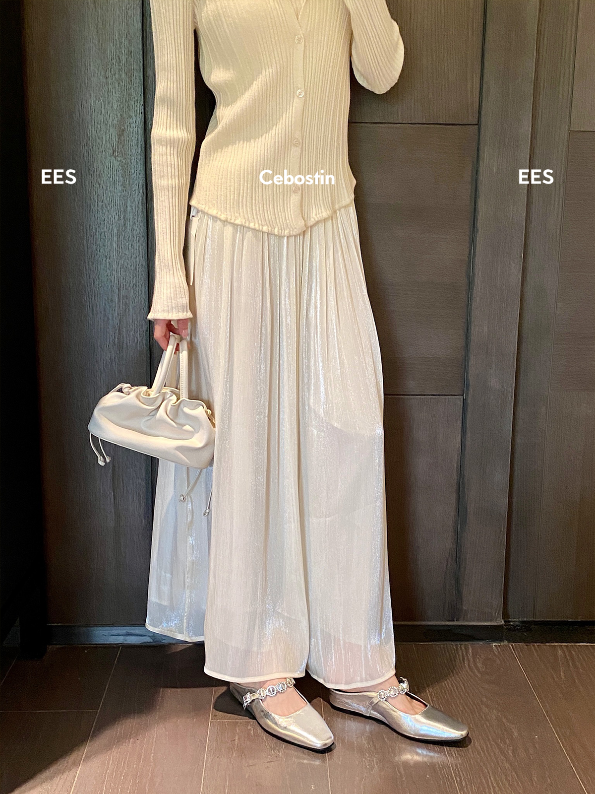 Cebostin High-end Shallow Mouth Bag Head Half Slippers