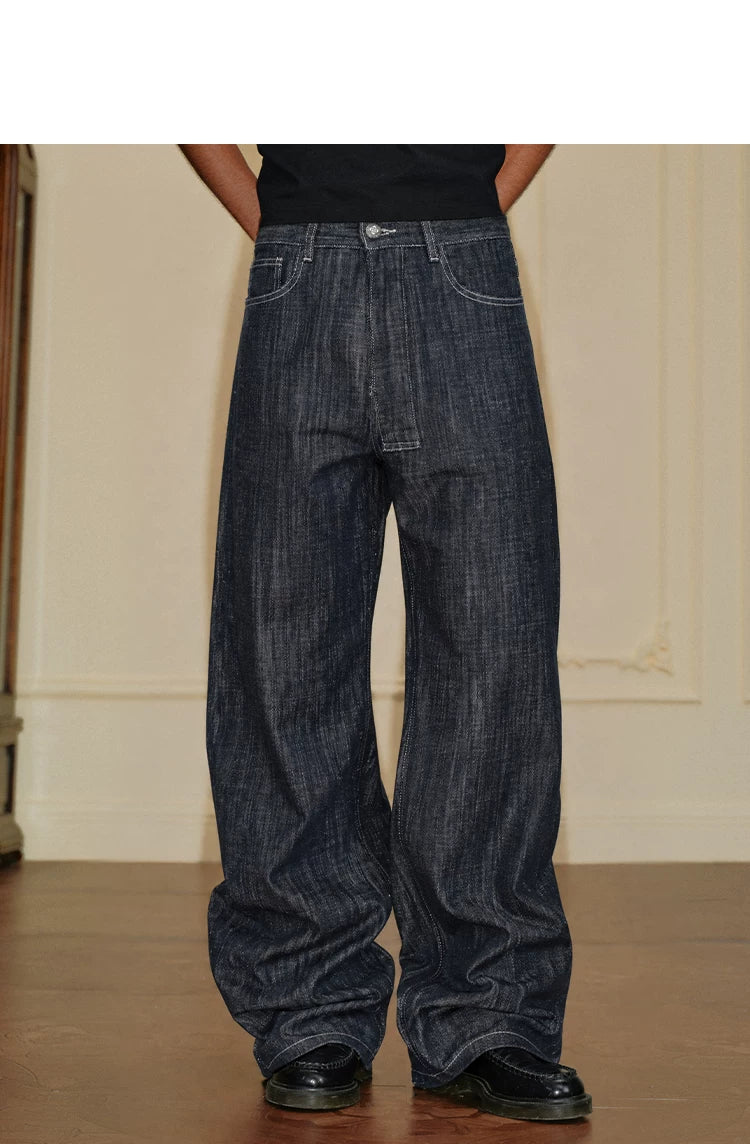 YADcrew Vintage Loose Straight Wide Leg Skinny Jeans