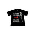 REMAKE Portrait Slogan Printed Short Sleeve T-Shirt