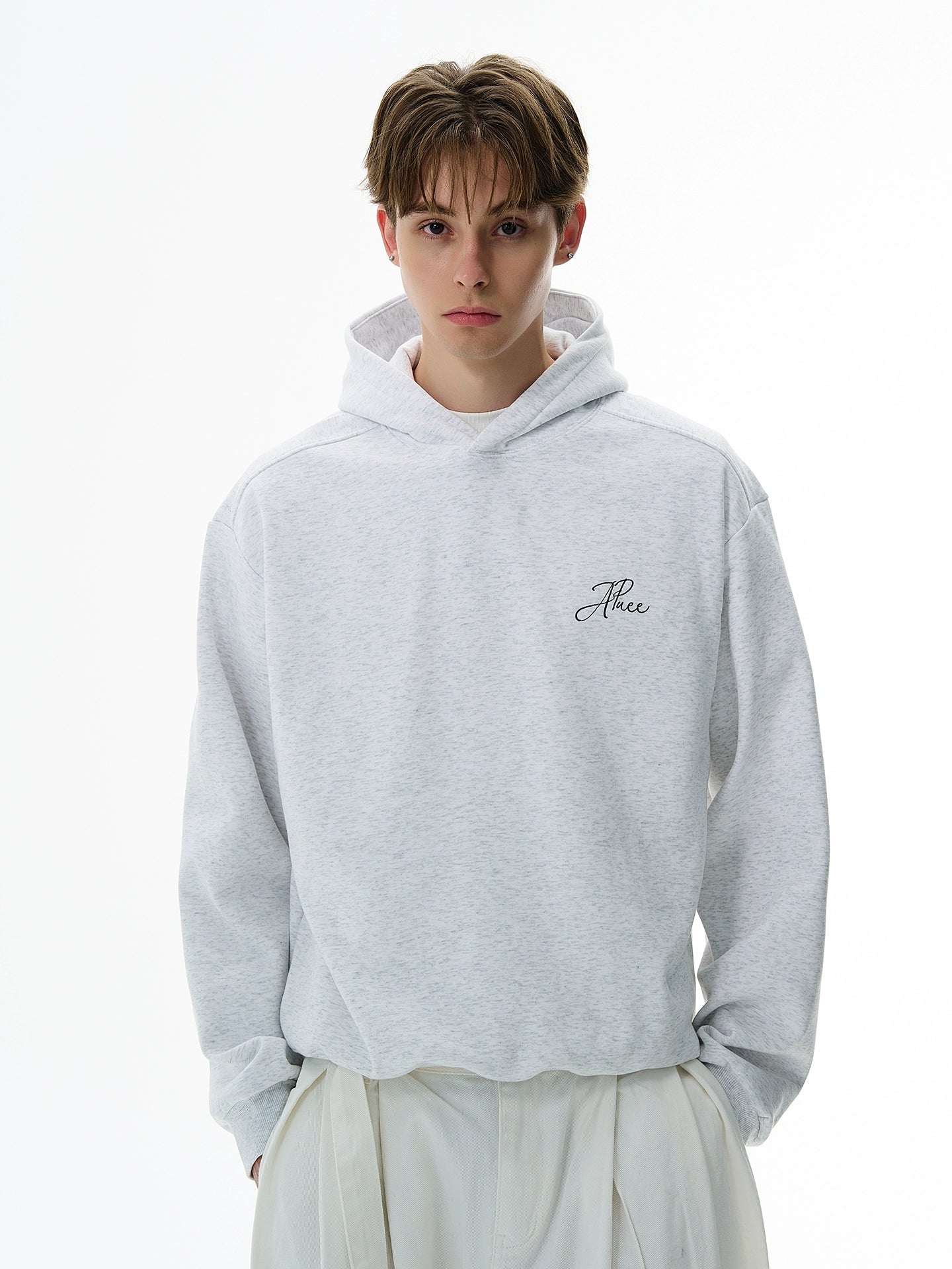 A PUEE Retro Silhouette Hooded Sweater