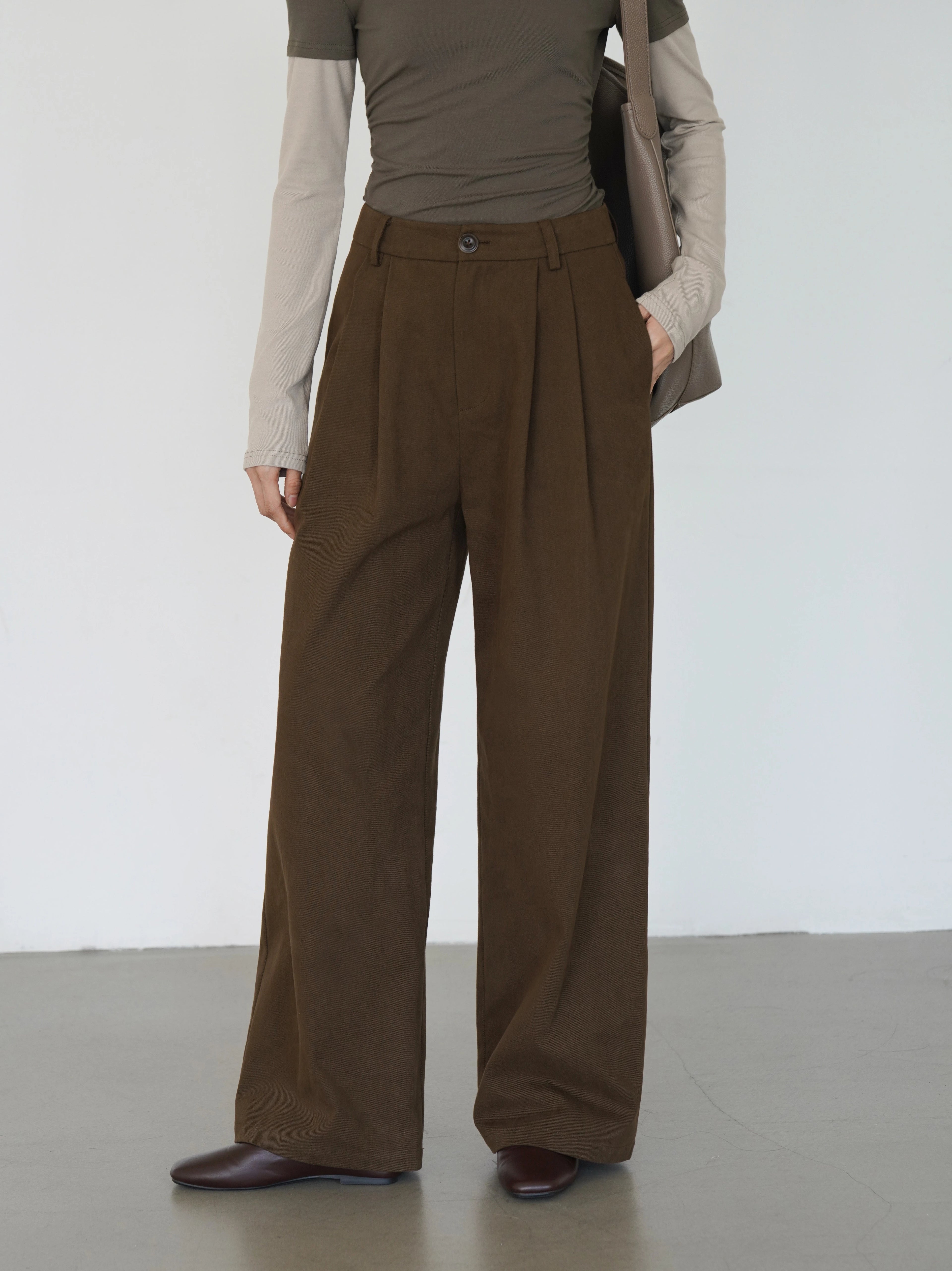 EIGHTHMONTH Skinny Straight Loose Casual Pants