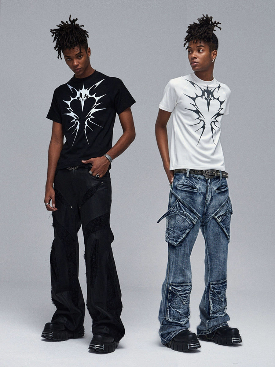 DND4DES Hip Hop Street Tight Stretch Tee