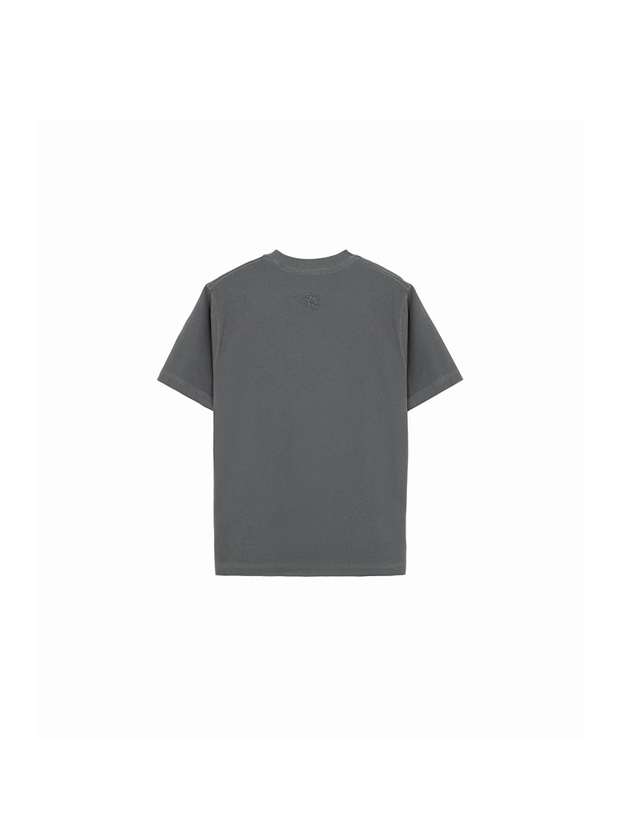 PLUS NO LOGO Embroidery Logo Storm Eye Tee