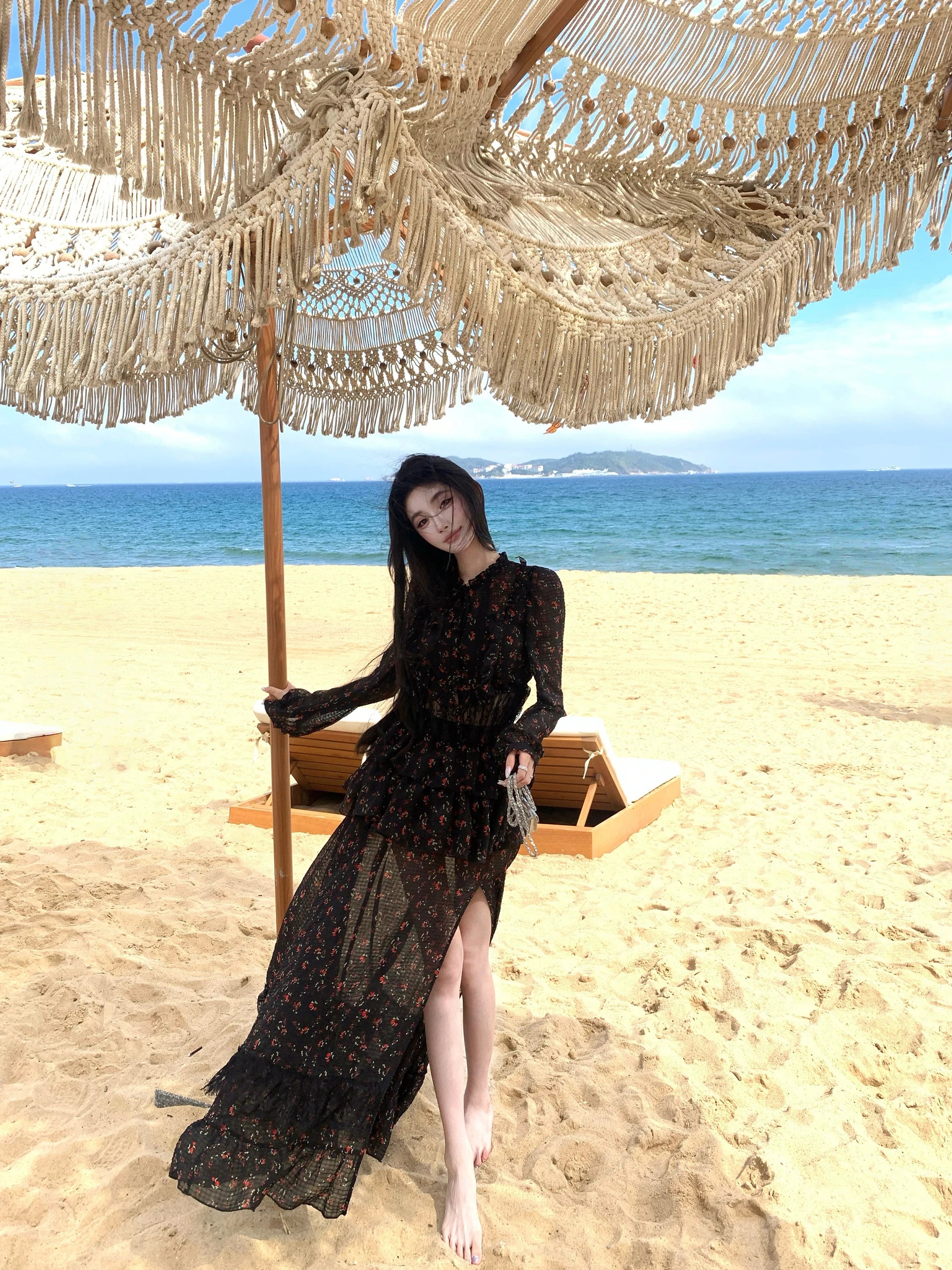 Barb Chill Floral Lace Skirt Two-piece Set