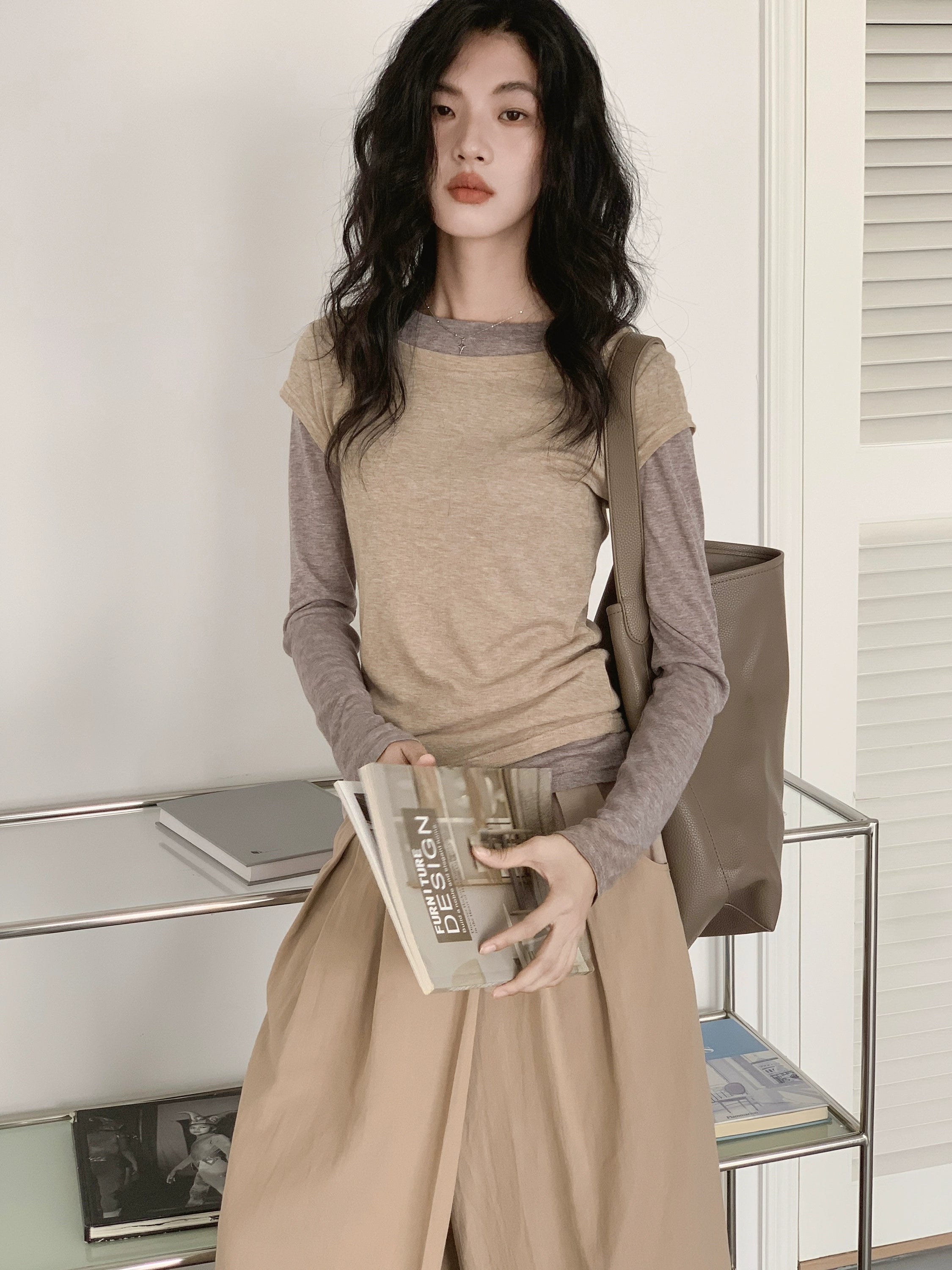 EM Slim Fit Two Piece Long Sleeve