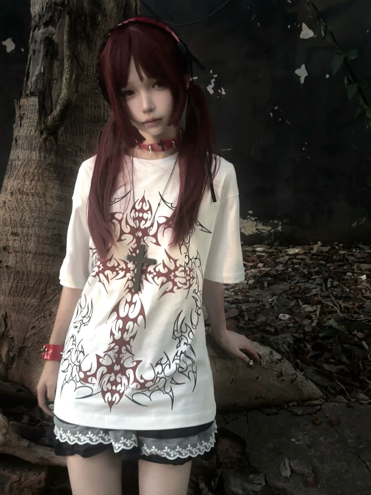 Wetbody Oversized Neutral Tee