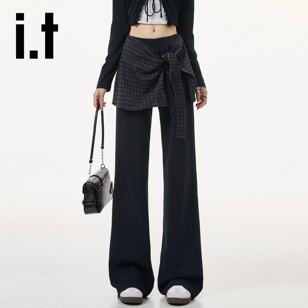 IT: CHOCOOLATE Plaid Fart Curtain Pants