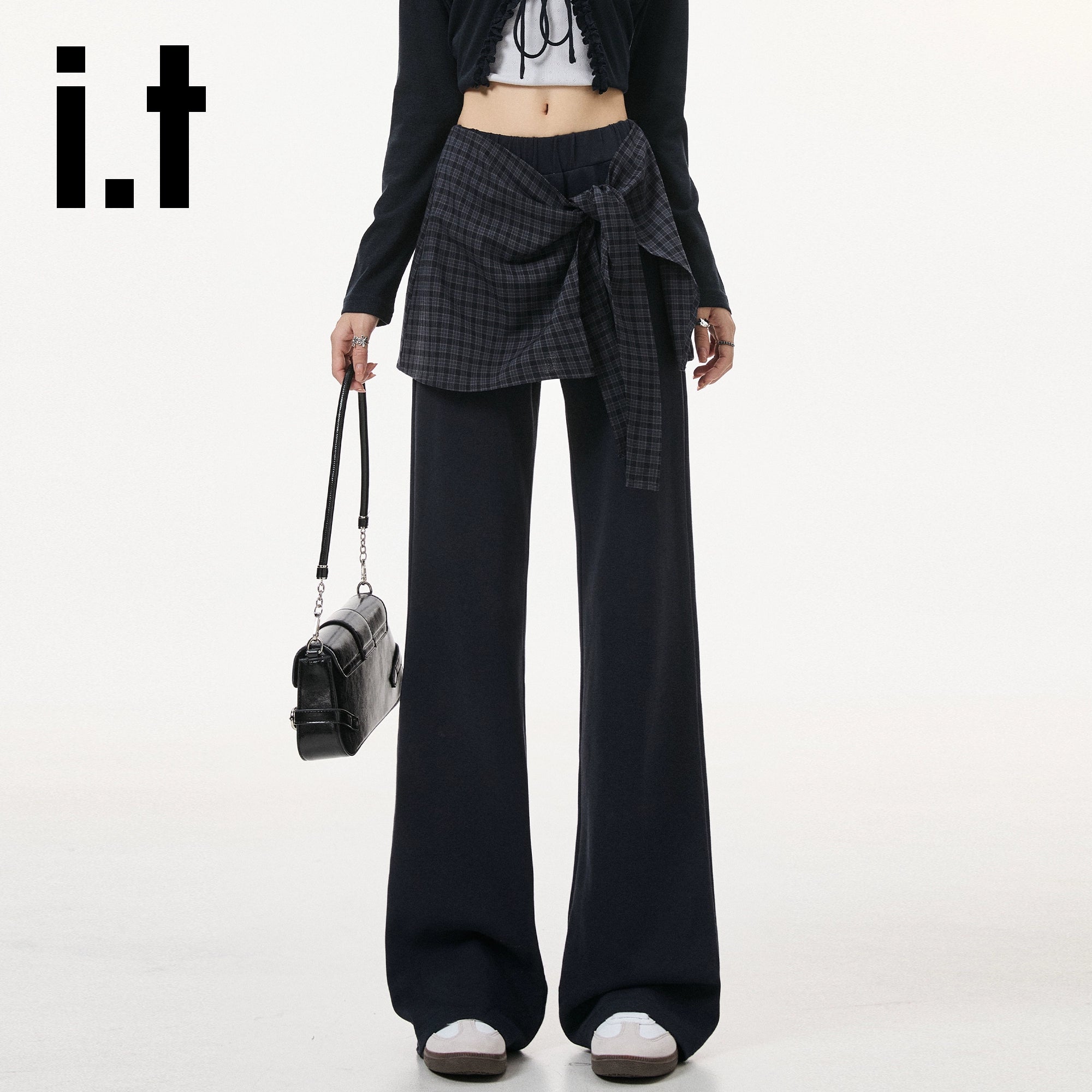 IT: CHOCOOLATE Plaid Fart Curtain Pants