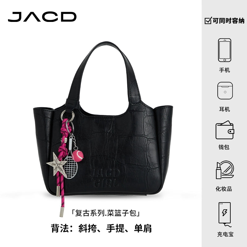 JACD Shoulder Crossbody Handbag Bucket Bag