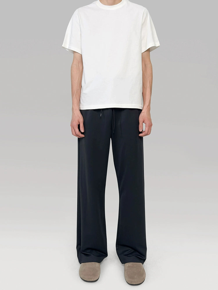 PLUS NO LOGO Micro-straight Sports Trousers