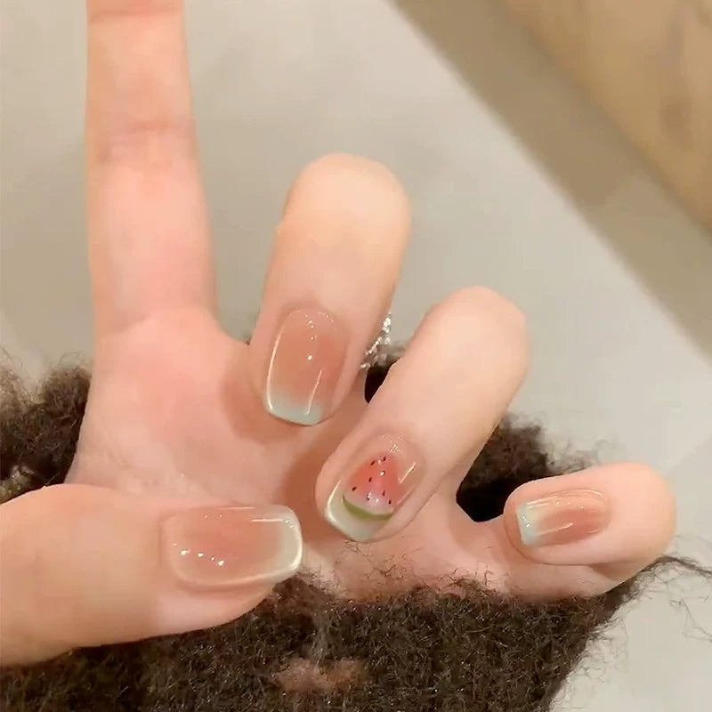 CoCo Handmade Blush Ombre Short Nails