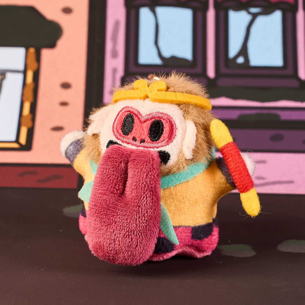 GRAF Halloween Bat Black Cat Monkey King Unicorn Bag Keychain