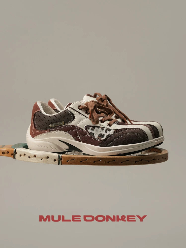 Donkey Contrasting Stitching Sneakers