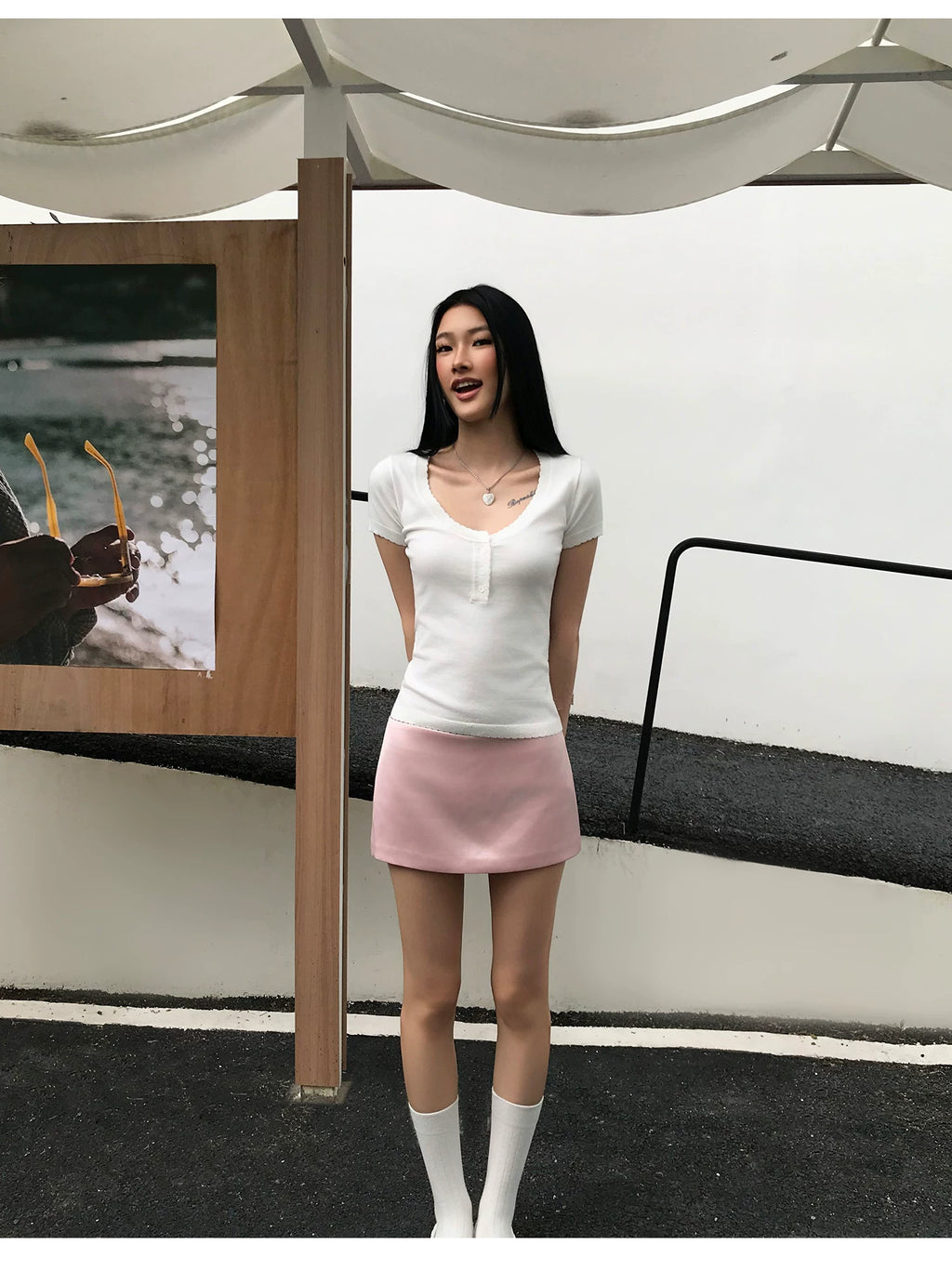 Audwyn Short Slim and Slim Round Neck Tee