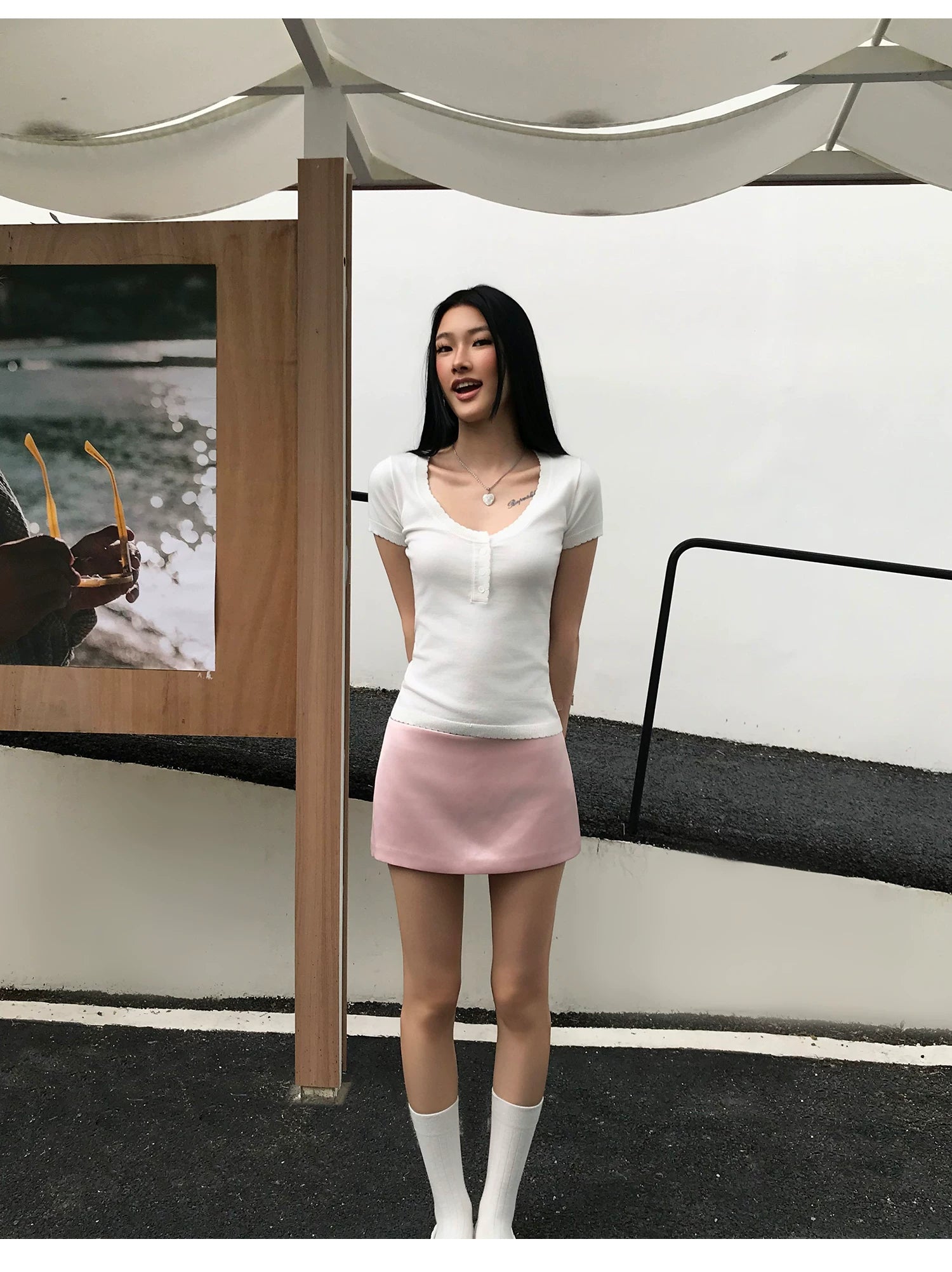 Audwyn Short Slim and Slim Round Neck Tee