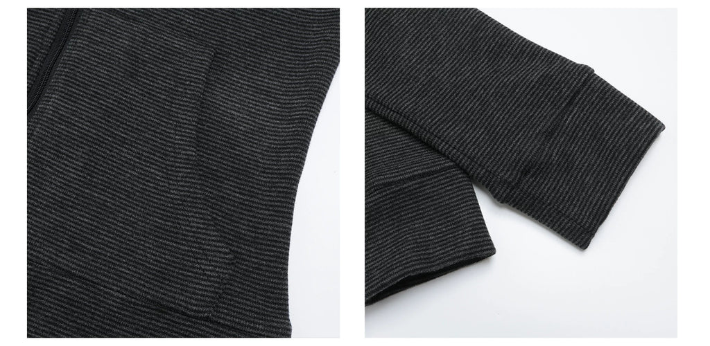 Audwyn Polished Striped Casual Sports Suit