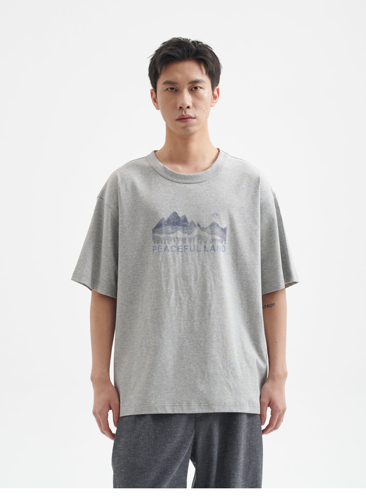 BUTTBILL 25SS Mountains non-sensory water pulp Sorona UPF50 Tee