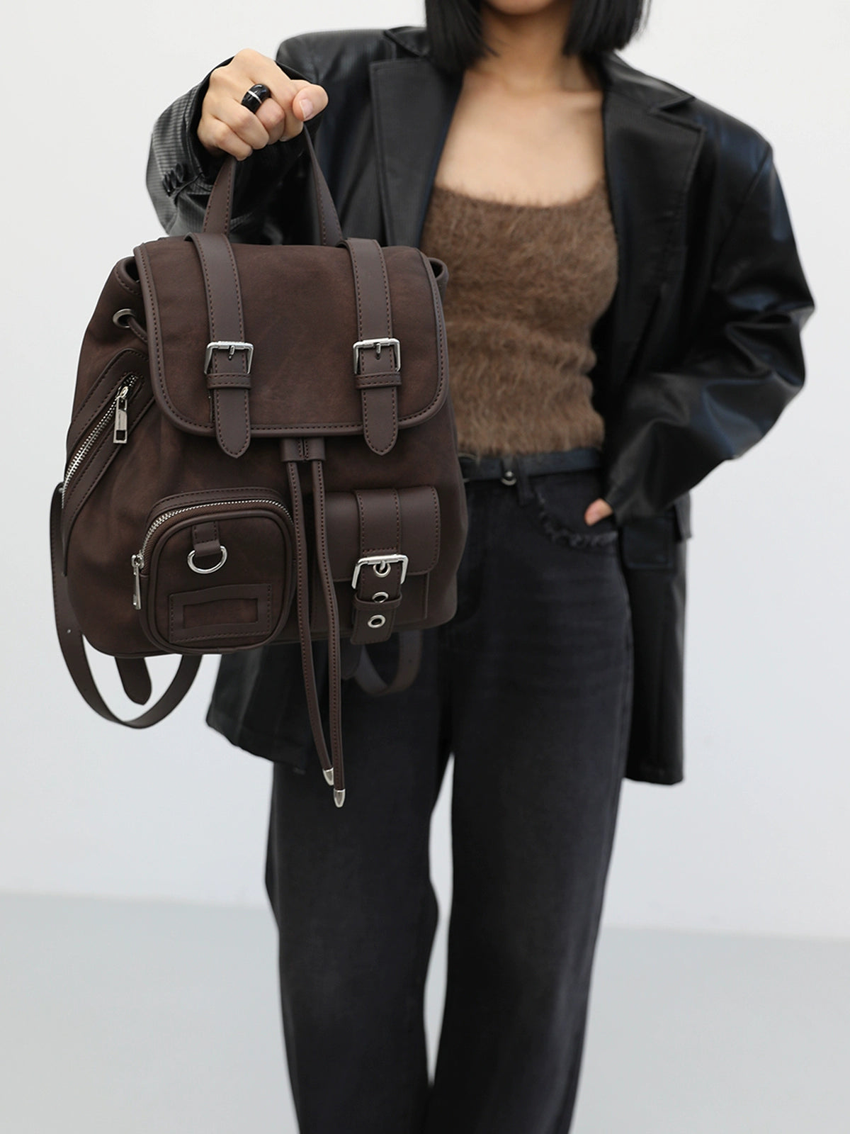 JANDRESS Tie-dye Retro Style Backpack