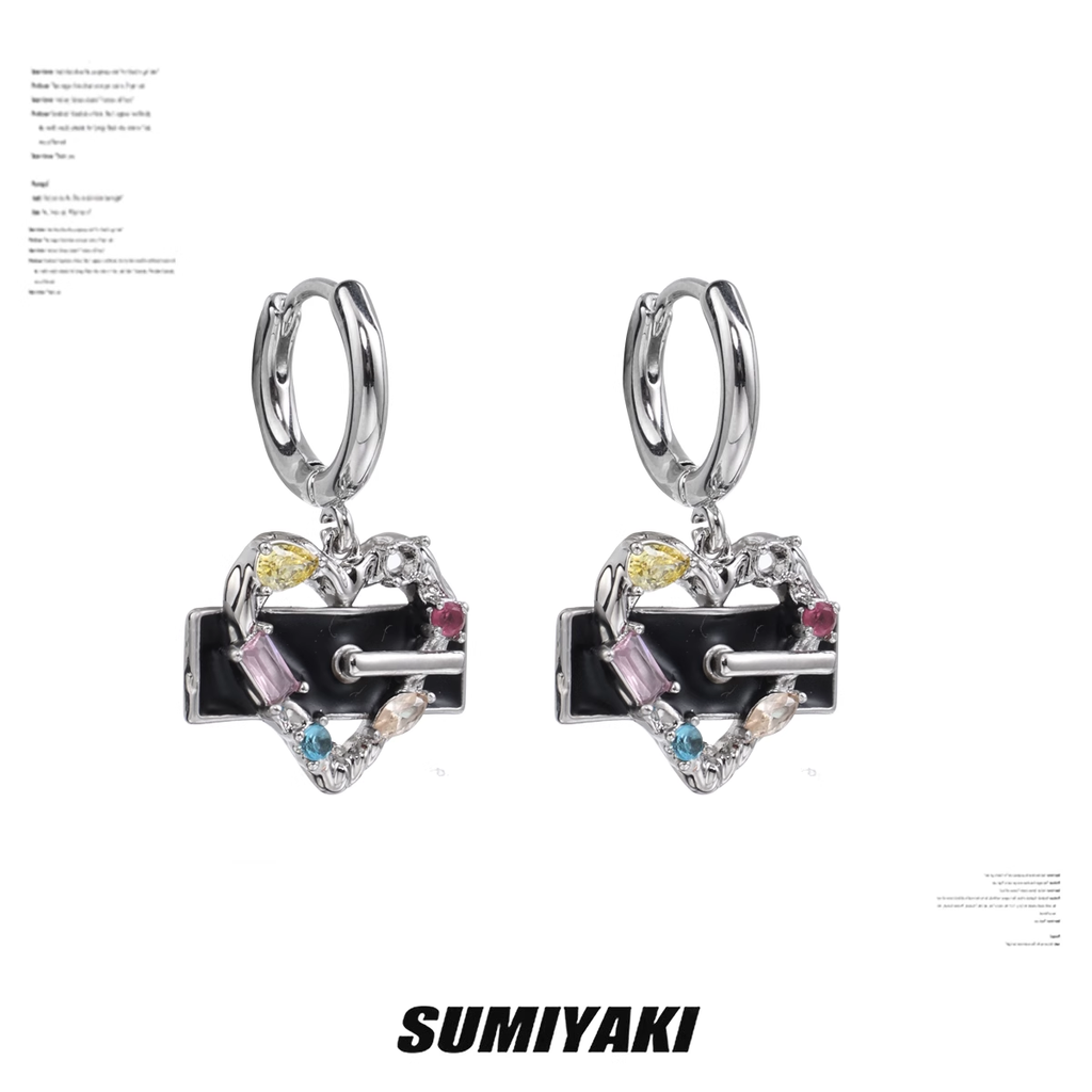 SUMIYAKI Punk Love Leather Necklace