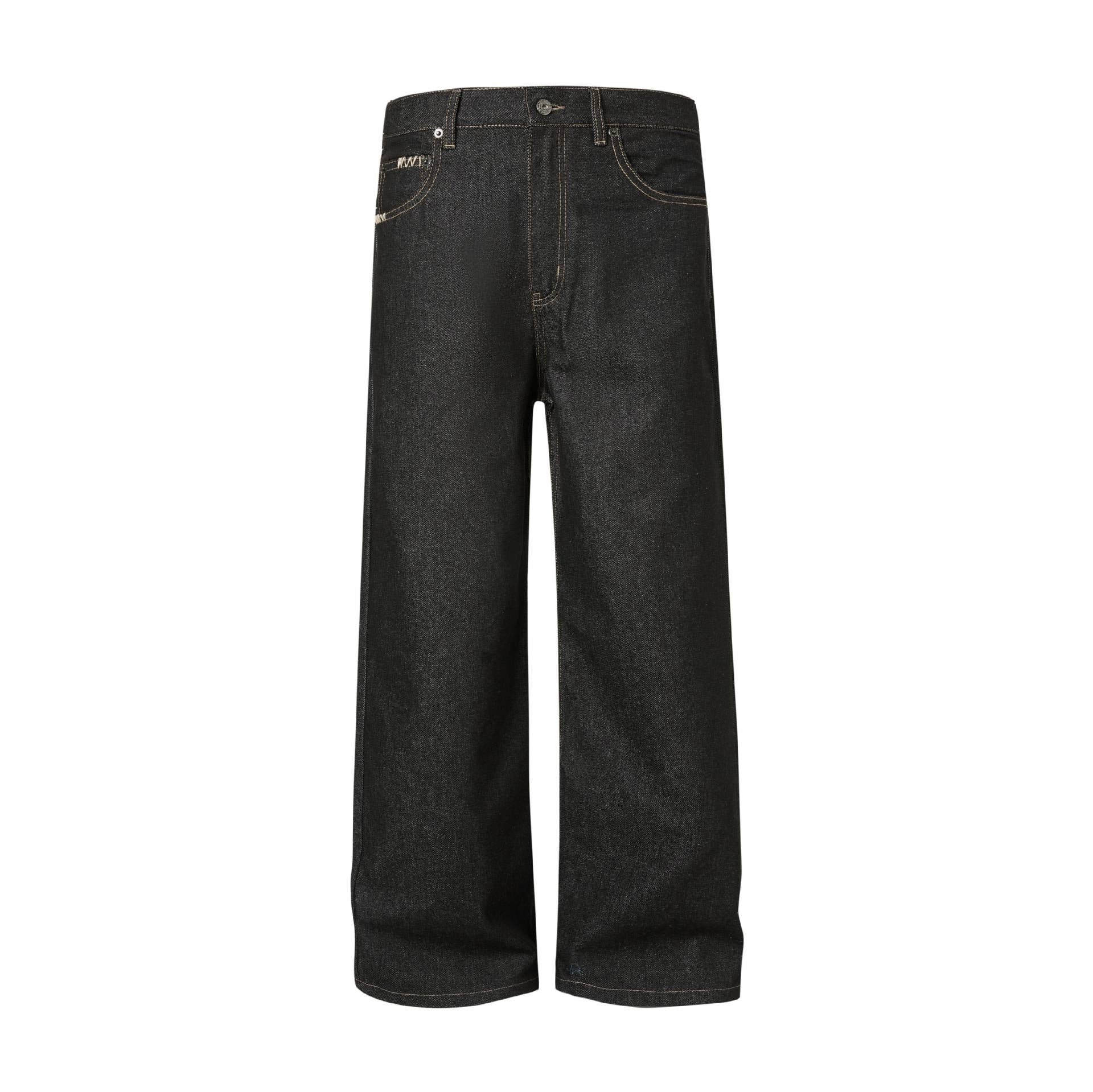 EME Vintage Lapel Denim Suit Jacket