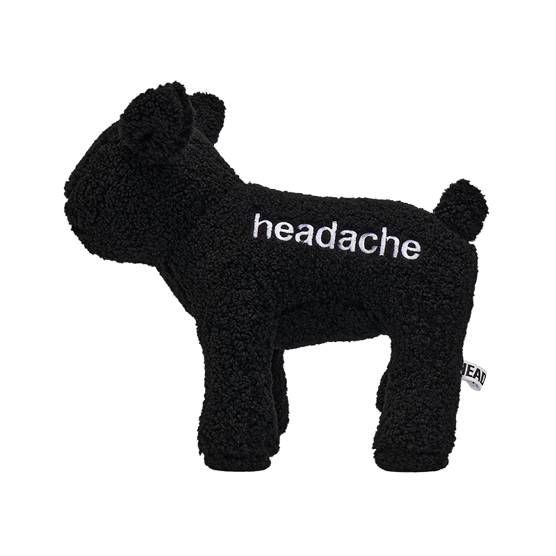 HEADACHE Embroidered Plush Doll