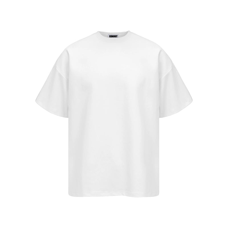 [KONOOT] Neckline Boxy Fit * 280G heavy small neckline Tee