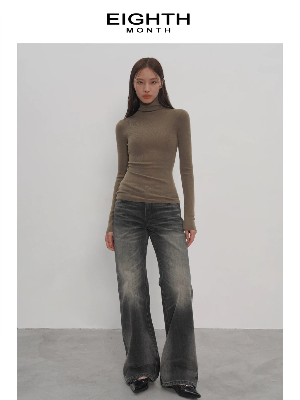 EIGHTHMONTH Vintage Straight Jeans