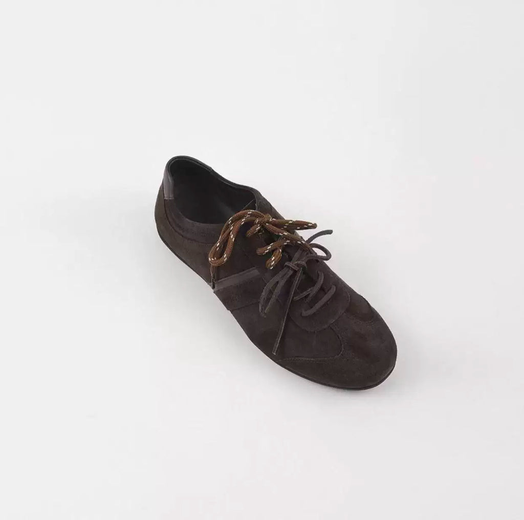 SHENLV STUDIO Genuine Leather Cowhide Suede Shoes