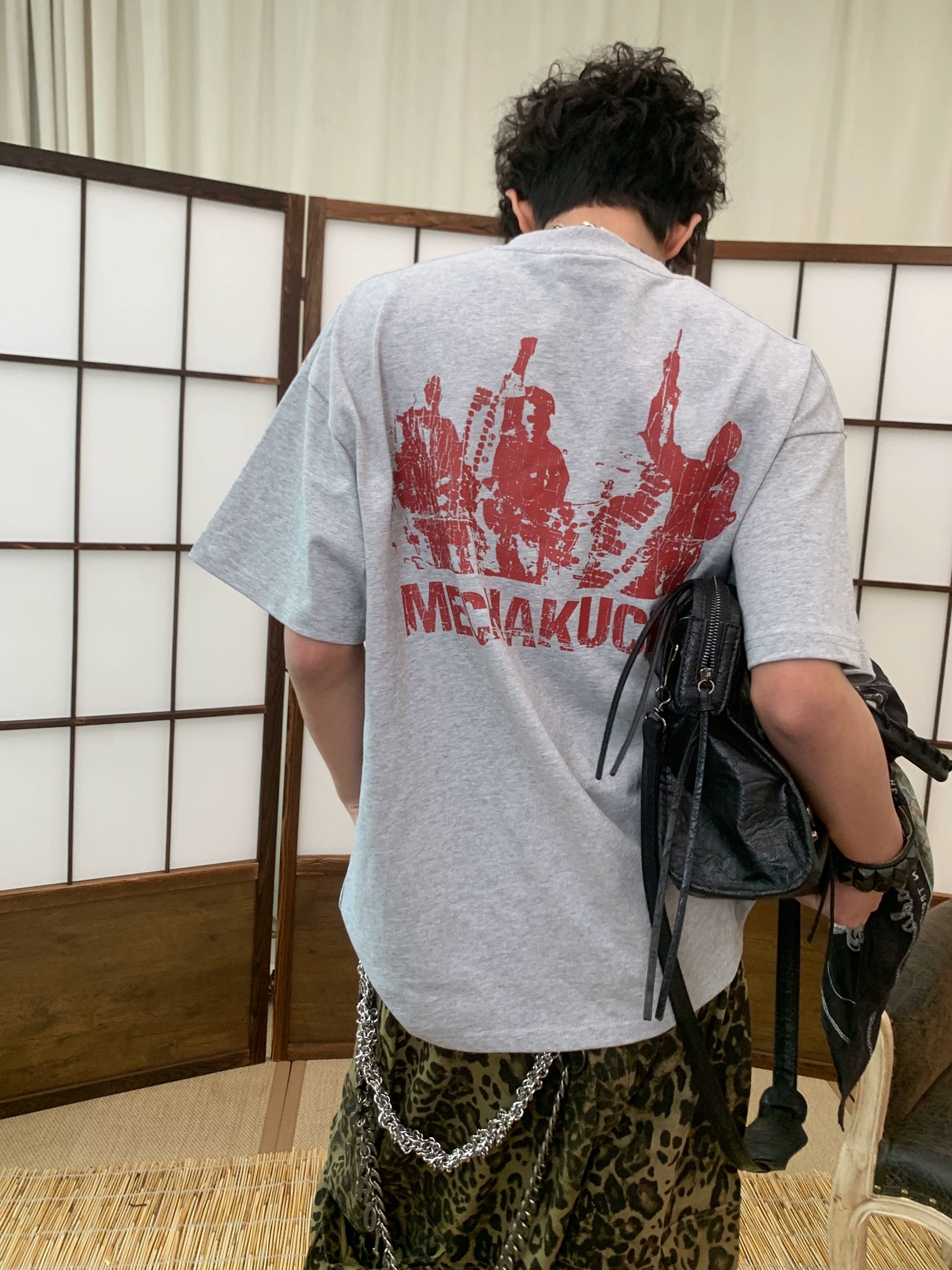 POH Old Printing Casual Versatile Tee